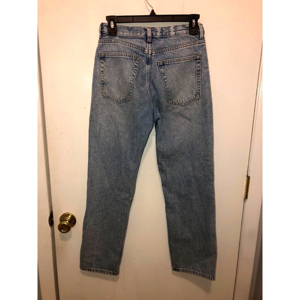 Anthropologie & Other Stories Button Fly Womens 26X27 Denim Jeans Cropped - Picture 3 of 3
